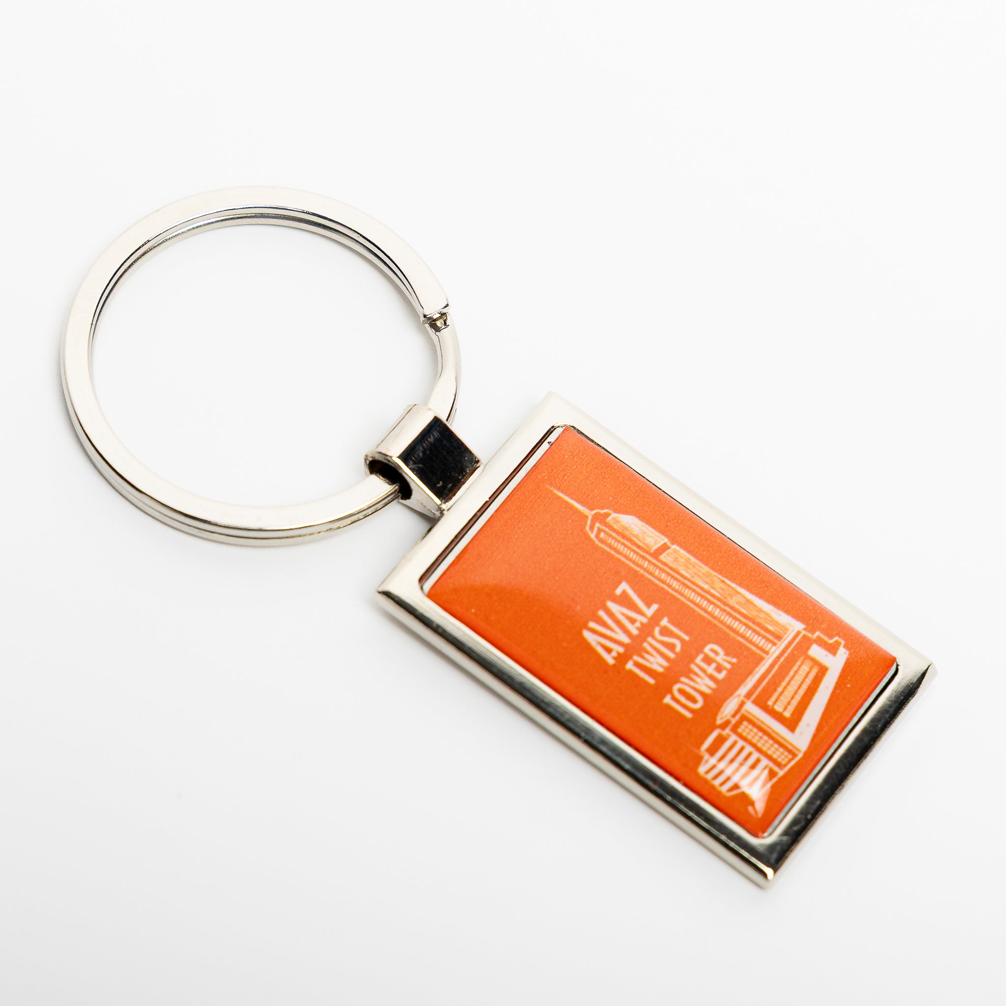 Avaz Twist Tower Keychain