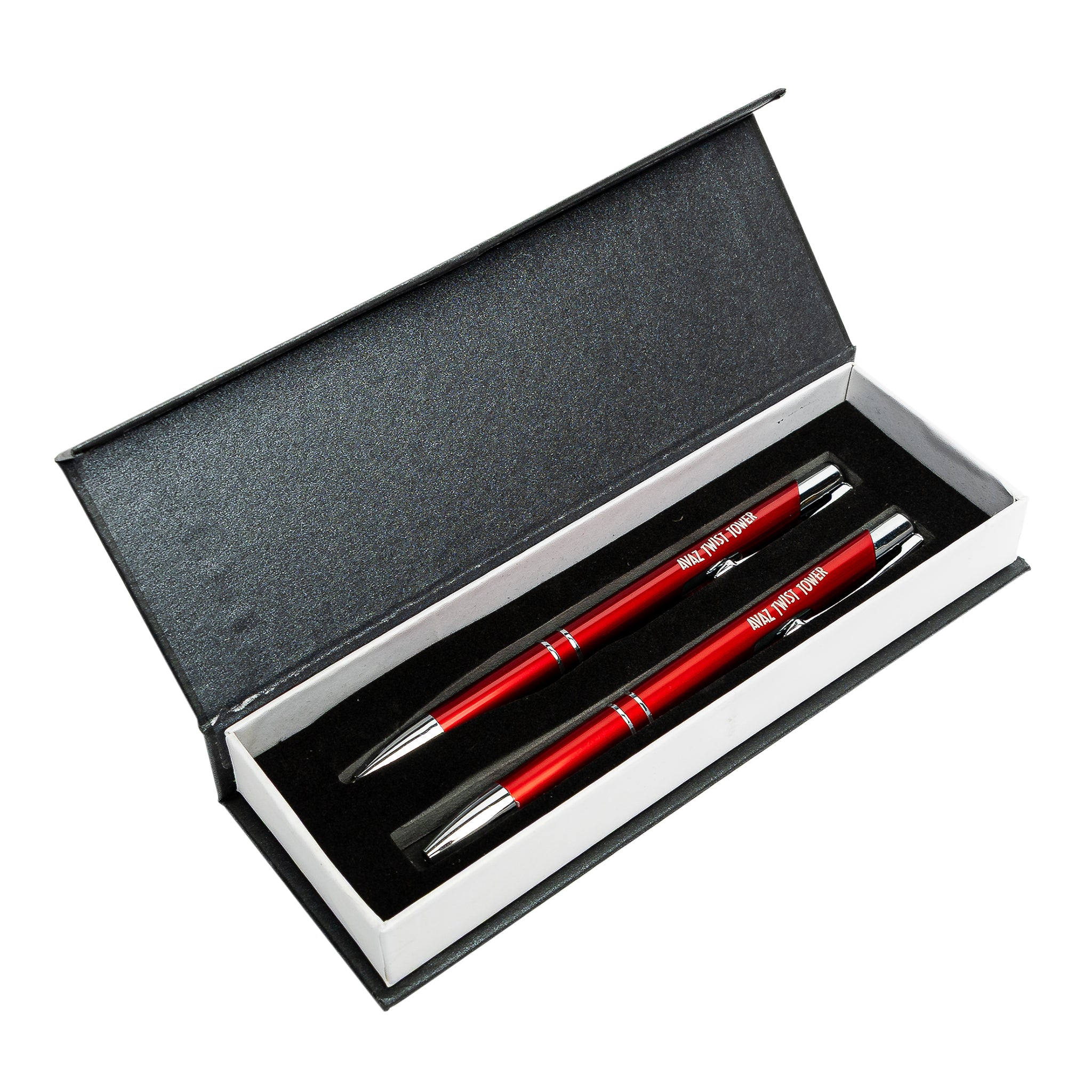 Avaz Twist Tower Souvenir Pen – Set of 2