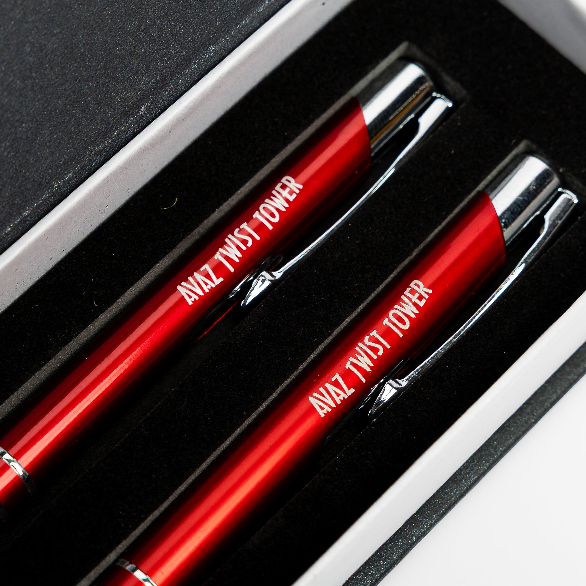 Avaz Twist Tower Souvenir Pen – Set of 2
